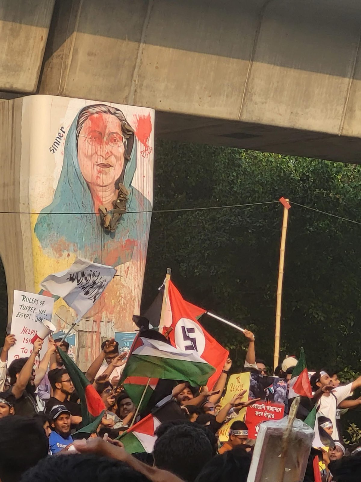 March for Gaza: How Yunus orchestrated protest against Israel, US, India