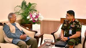 Yunus may take revenge as he gets a bashing by the Army Chief